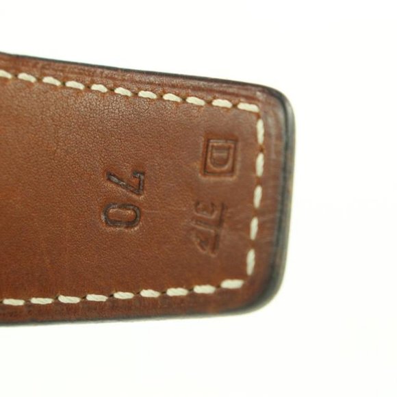 Hermès Black x Silver Reversible Cadena H Belt Kit main image 6